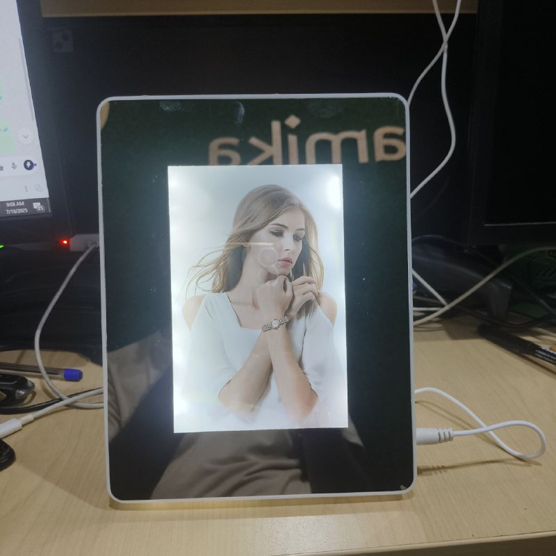 GlowFrame™ LED Photo Display – Personalized Illuminated Picture Frame
