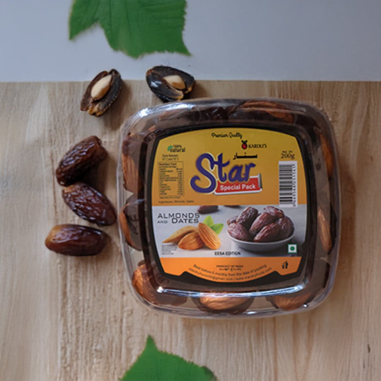 Star Almond with Dates – 200g