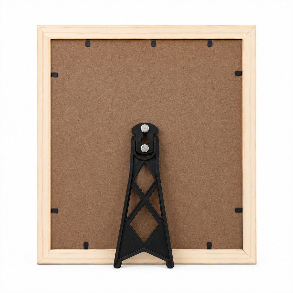 Original Solid Pine Wood Photo Frame – 23 × 18 cm | Natural Wooden Picture Frame | Tabletop & Wall Mount Display