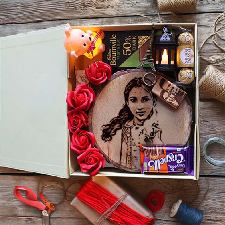 "Rustic Personalized Charm Hamper" COMBO NO. 17