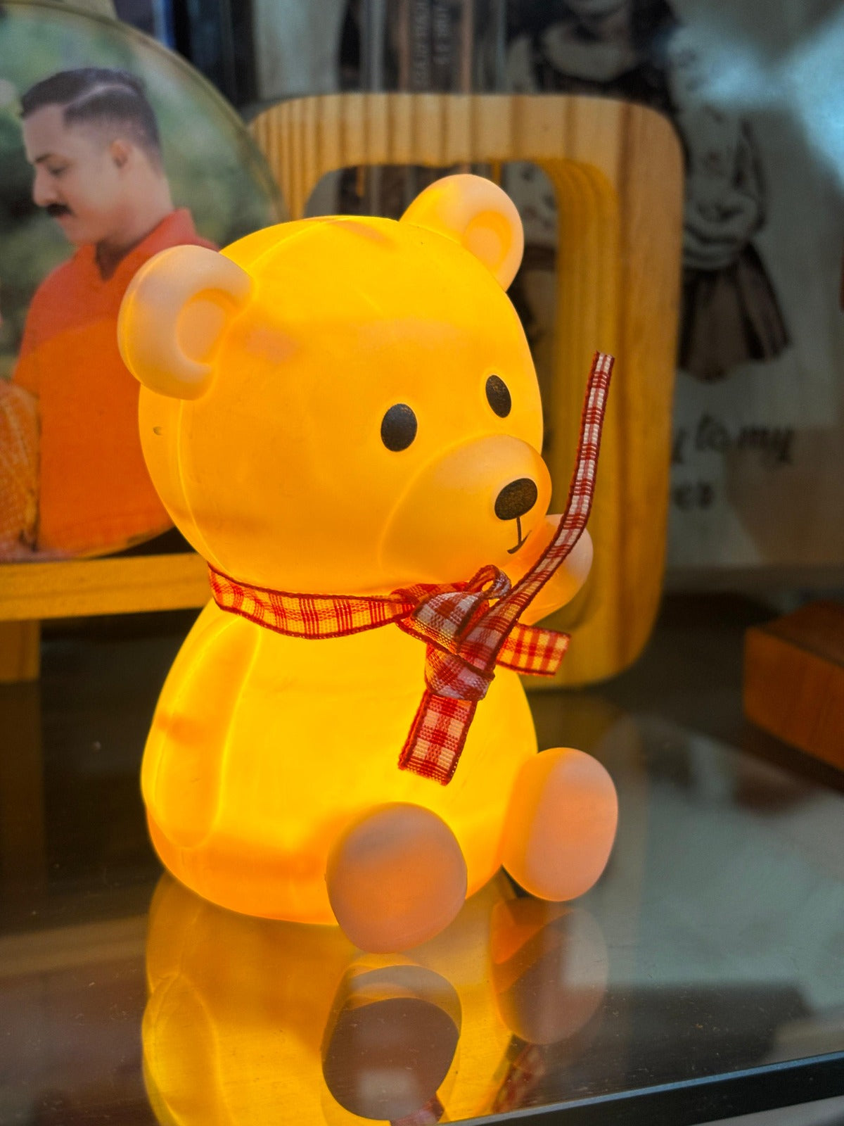 Glowing Teddy Night Lamp 🧸✨
