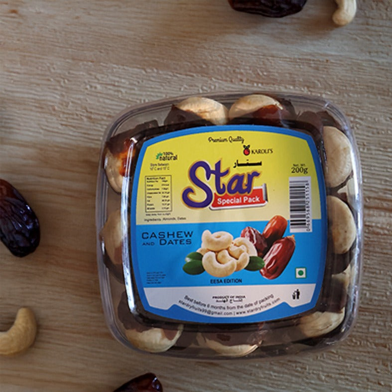 Star Cashew with Dates – 200g