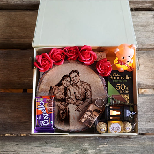COMBO NO. 18: "Eternal Togetherness Personalized Hamper"