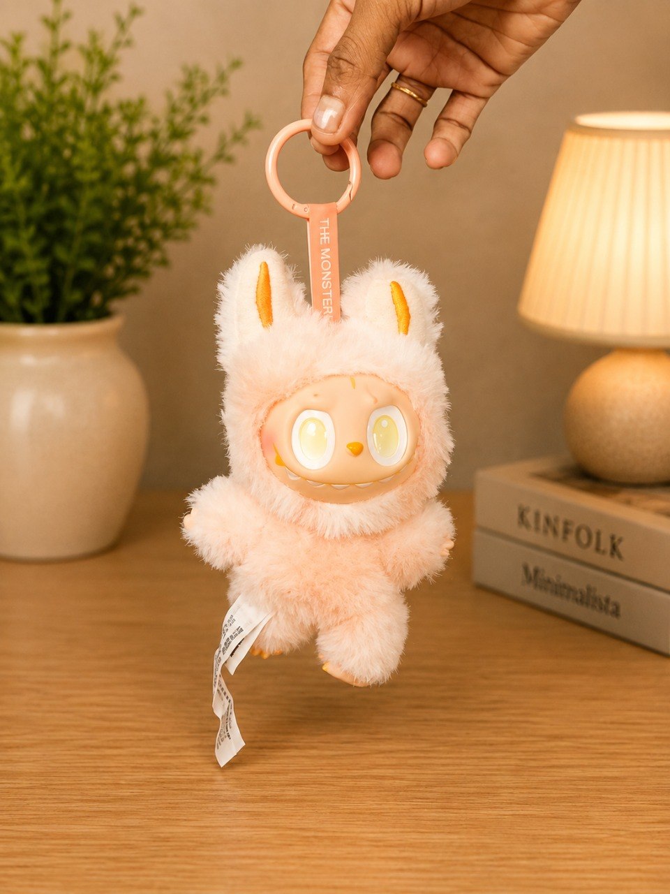Bramika Artifacts® Cute Glowing Monster Plush Keychain   | 15x 8 cm |  Birthday Gift