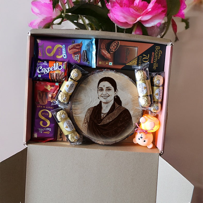 COMBO NO. 21: Forever Cherished Personalized Gift Hamper