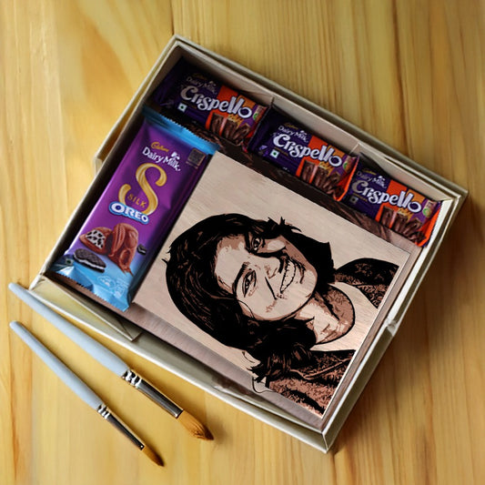 "Personalized Chocolate Delight Hamper"  COMBO NO. 12