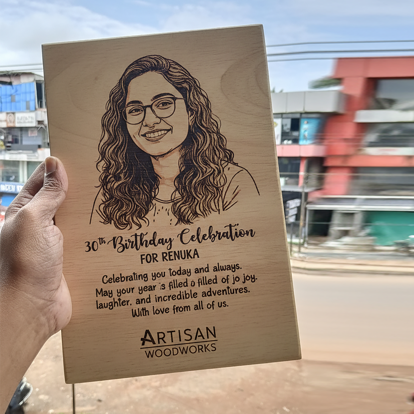 Wooden Printed Plaque - Various sizes