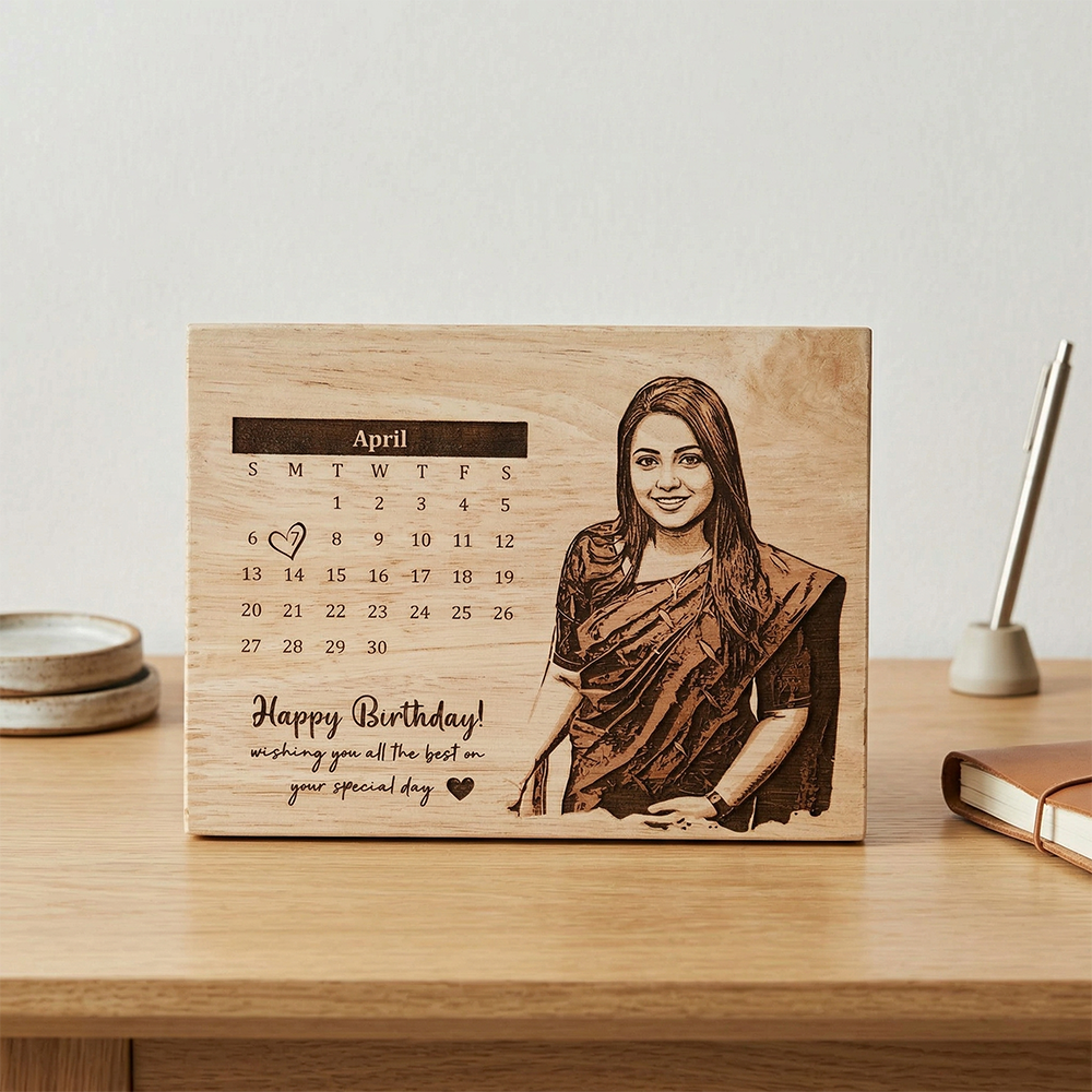 Wooden Printed Plaque – 15×20 cm