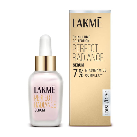 LAKMÉ Absolute Perfect Radiance Skin Brightening Face Serum With Niacinamide, Witch Hazel, Vita-Resorcinol For Radiant & Glowing