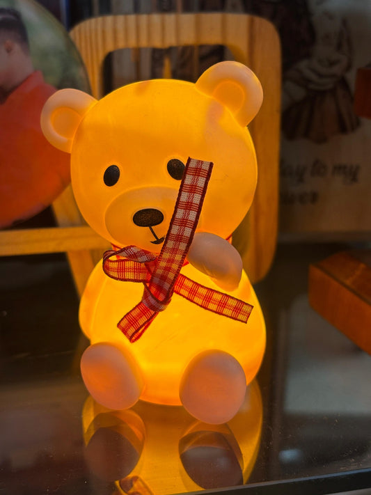 Glowing Teddy Night Lamp 🧸✨