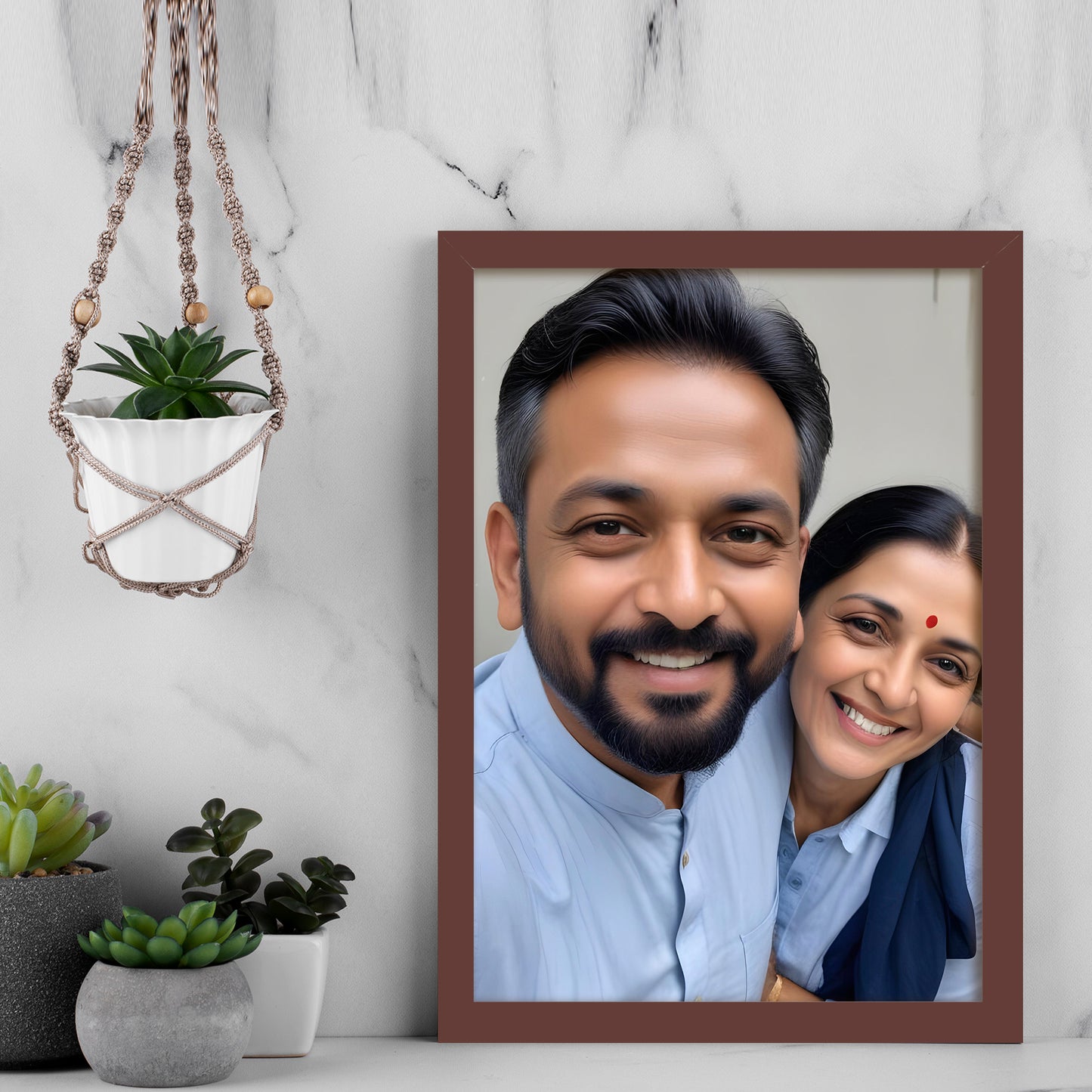 Personalized Photo Frame for Wall - 33x46 cm (A3 Size Image)