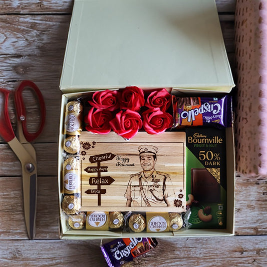 COMBO NO. 16: "Happy Retirement Gift Box"